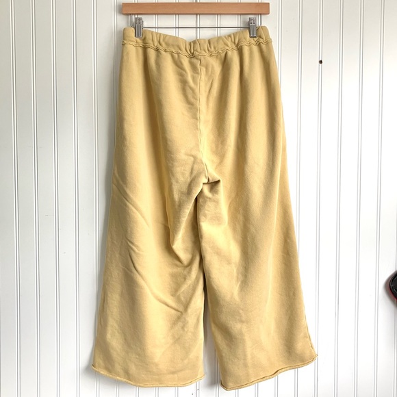 EILEEN FISHER Organic Cotton Wide Leg Sweatpants - Picture 2 of 4